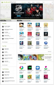AndroidMarket new look