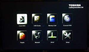 Toshiba stor.e tv+ screenshot menu