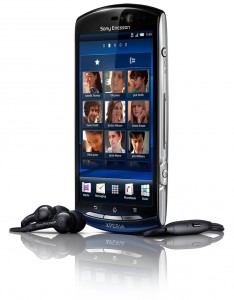 Sony Ericsson Xperia Neo back3q