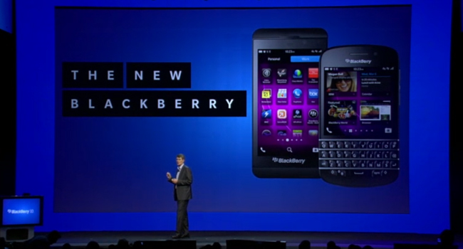 blackberry 10 launch