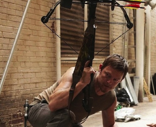 Daryl and his crossbow 