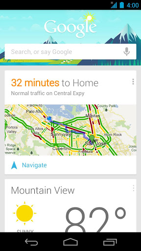 Google Now for Holo