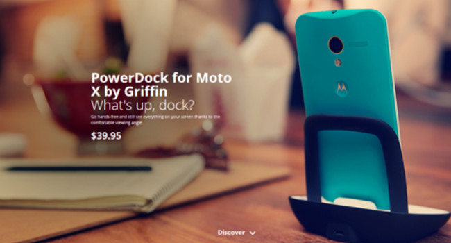 Dock Moto X