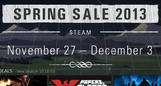 Steam spring sale