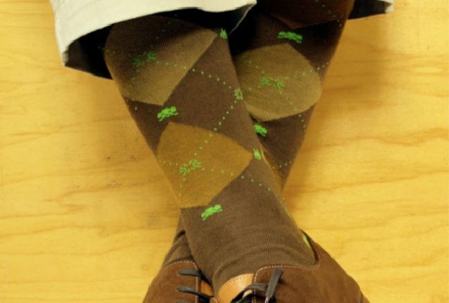 Space Invaders socks