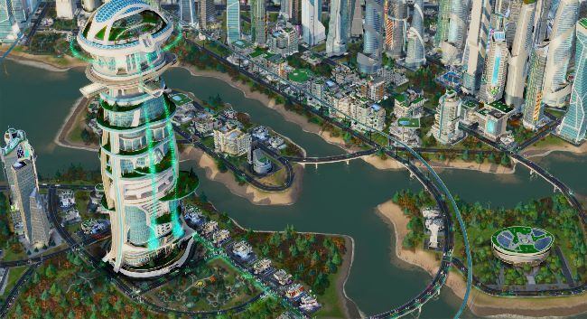 Sim City Fancy tower
