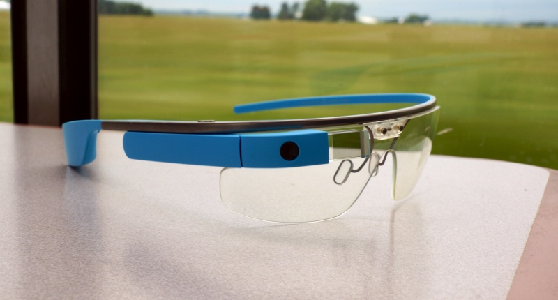 Google Glass Blue