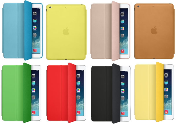 Apple iPad Air Colours