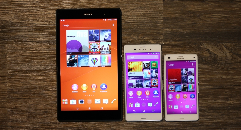 Sony Xperia Z3 Tablet Compact family