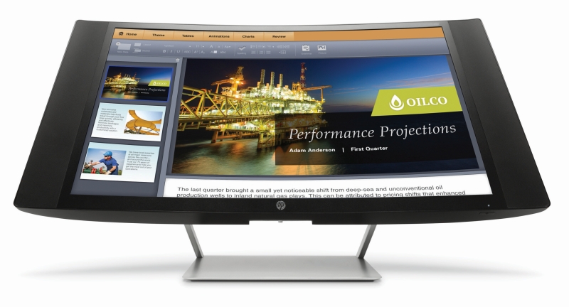 HP_Curve-Monitor_2 CES 2015