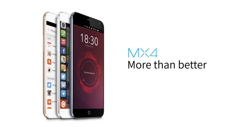 Meizu MX4 Ubuntu Phone