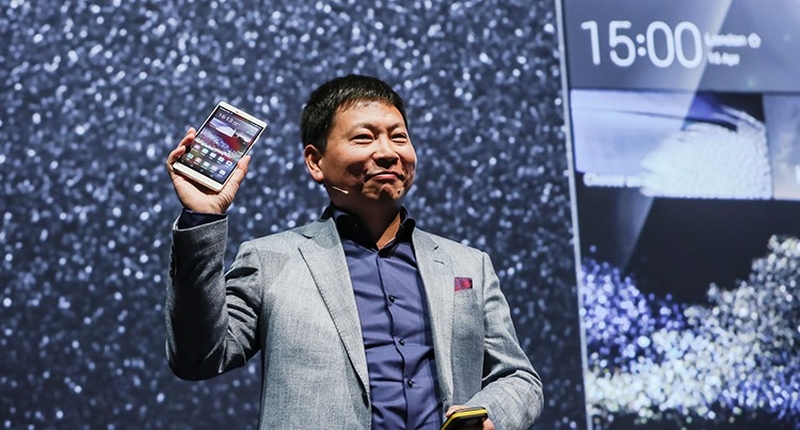 Richard Yu Huawei P8 Max launch