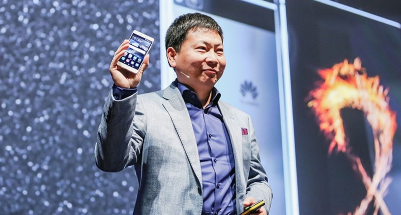 Richard Yu Huawei P8 launch