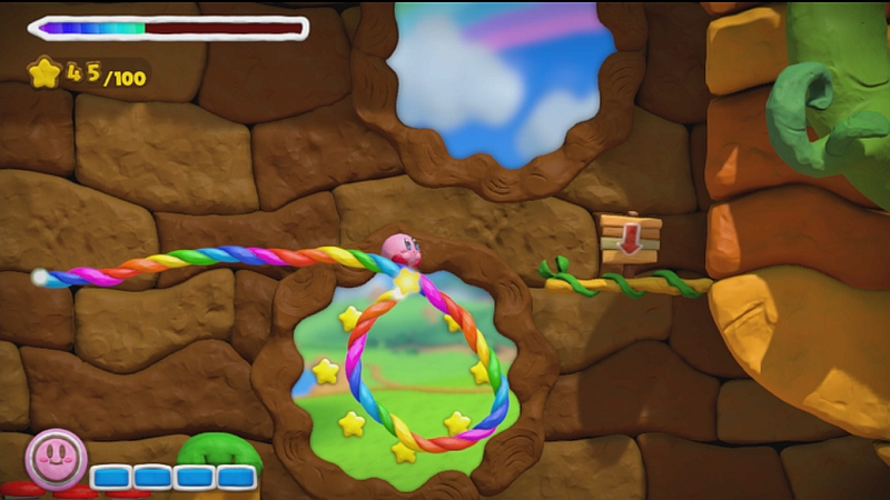 Kirby and the Rainbow Paintbrush 6