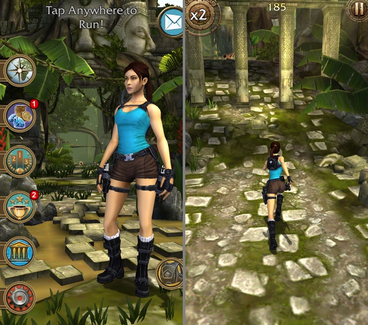 Lara Croft: Relic Run, a Tomb Raider endless runner