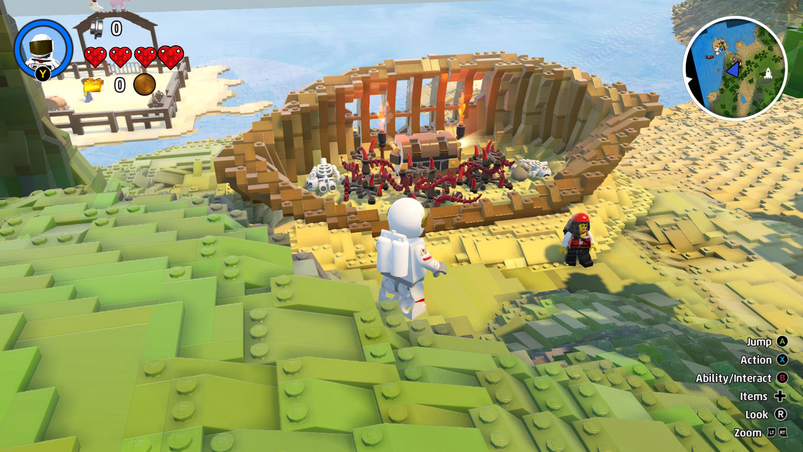 Lego worlds store xbox one game