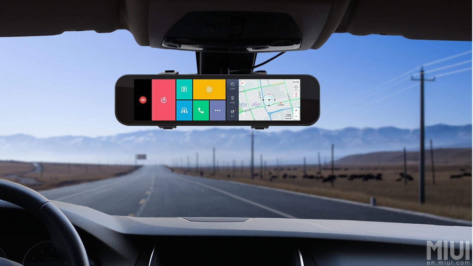 Xiaomi smart rear view mirror