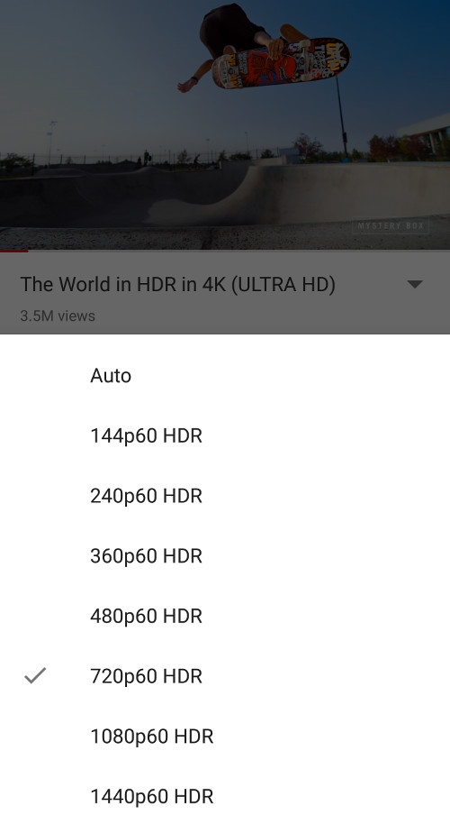 youtube,mobile hdr