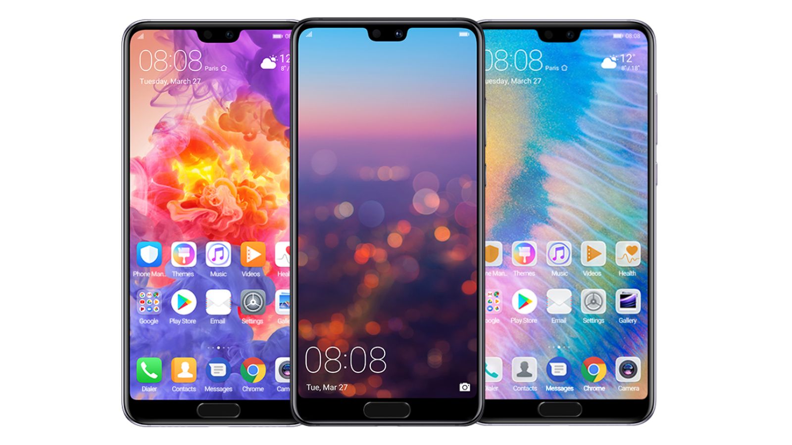 huawei p20 pro front stock