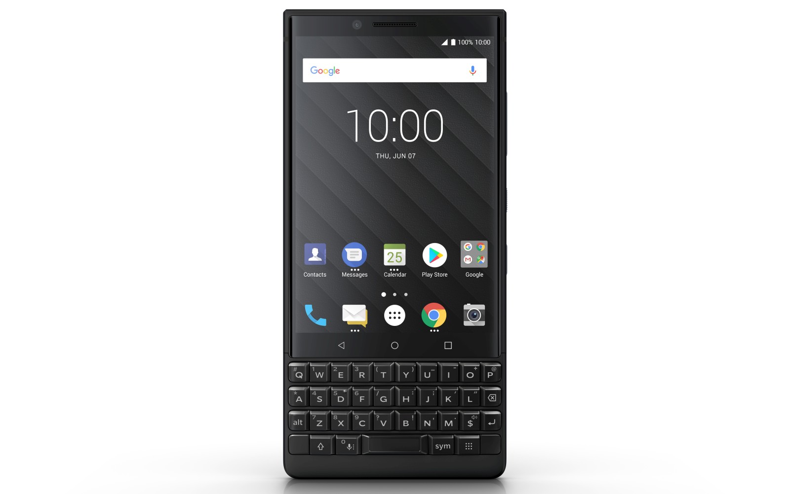 blackberry key2 front