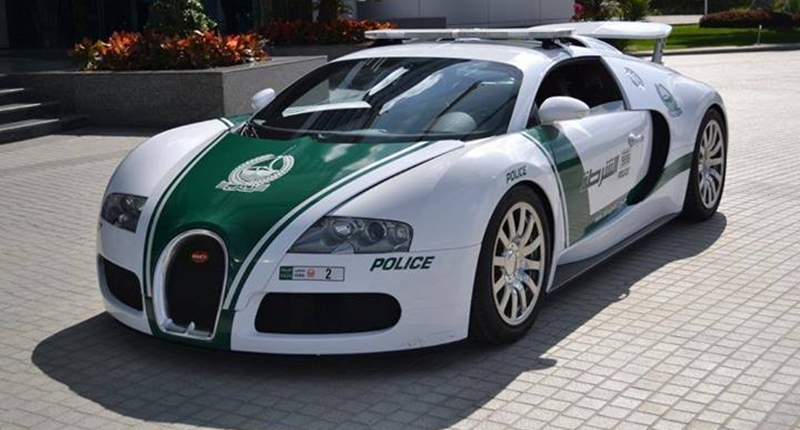 Dubai Police Bugatti