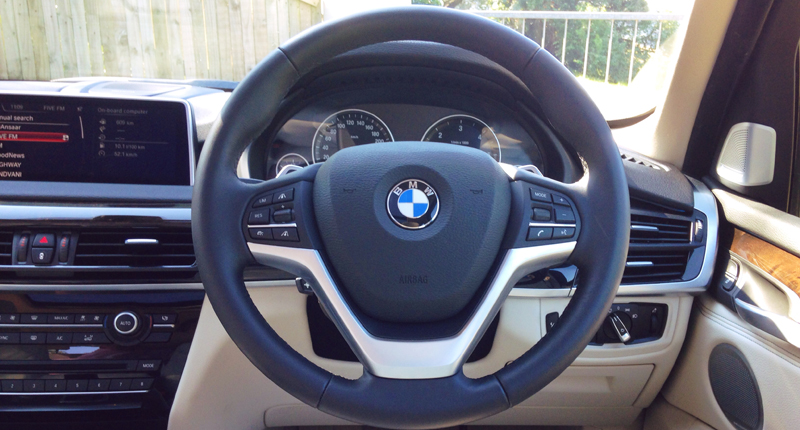 BMW X5 interior 
