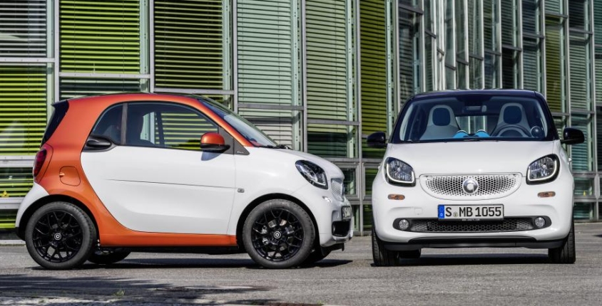 smart fortwo forfour launch