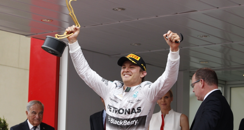 Rosberg Monaco 2014 Mercedes