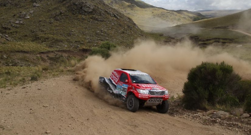 Toyota Dakar 2015 De Villiers