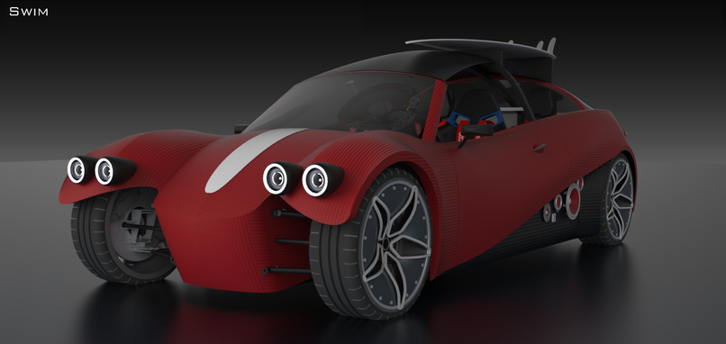 3D printed car 2