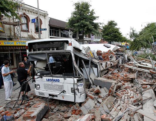 recent earthquake in new zealand. recent earthquake in New