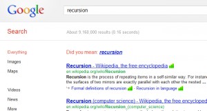 recursion recursion