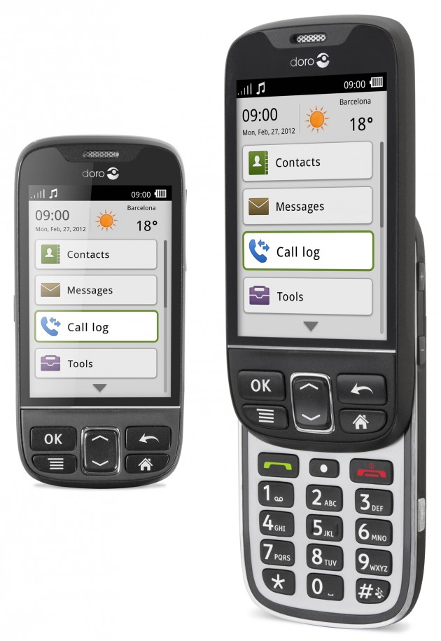 Doro mobile phones for the elderly