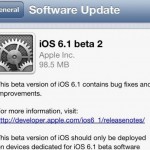 iOS 6.1 beta image