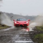 ferrari enzo dirt road