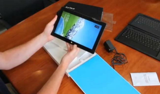 surface unboxing