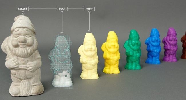 Makerbot 3D scanner