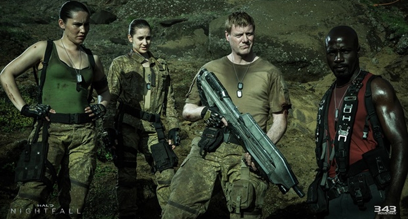 Big guns, big personalities: 'Halo: Nightfall' trailer debuts at Comic ...