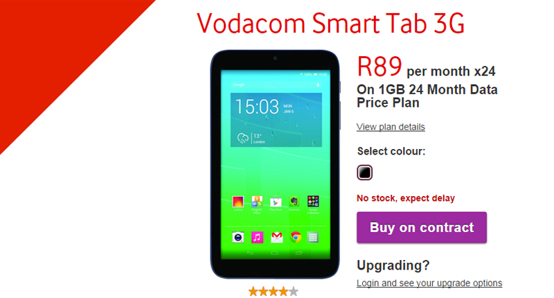 Vodacom Launches Smart Tab 3g 7 Inch Tablet Aimed At The Masses Gearburn