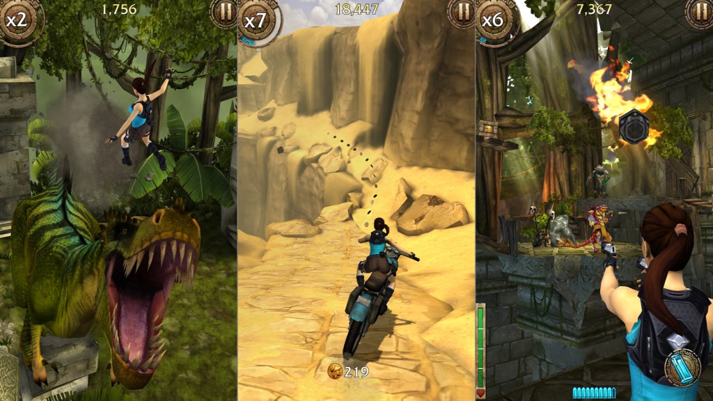 Lara Croft joins endless runner craze in Relic Run