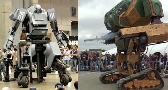 Real-life giant robots hope to meet in Pacific Rim-like arena battle ...