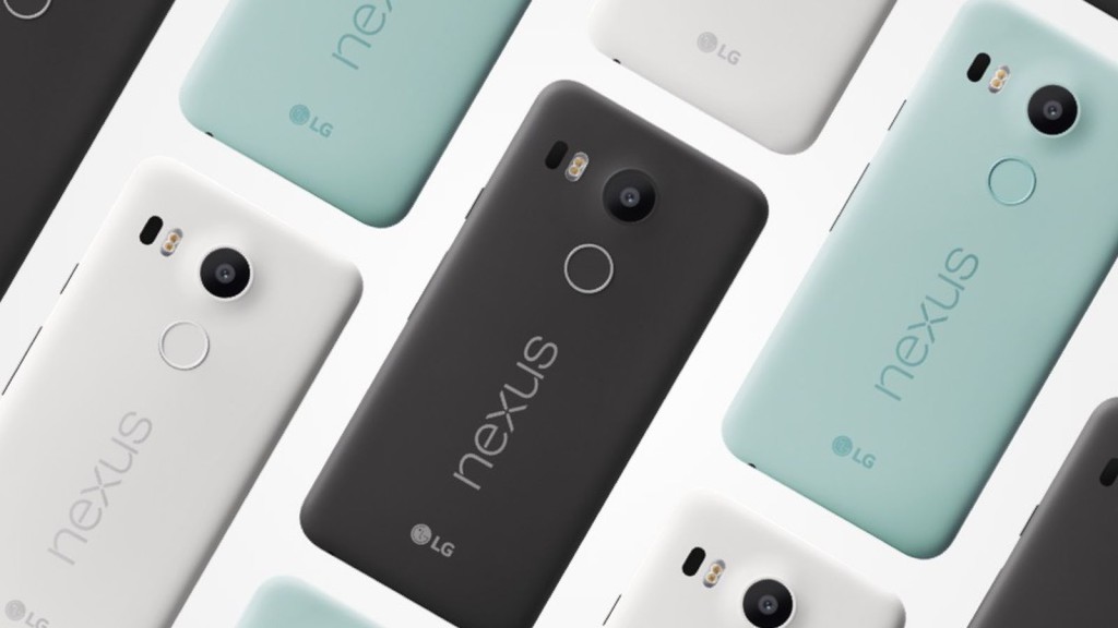 google lg nexus 5x android nougat