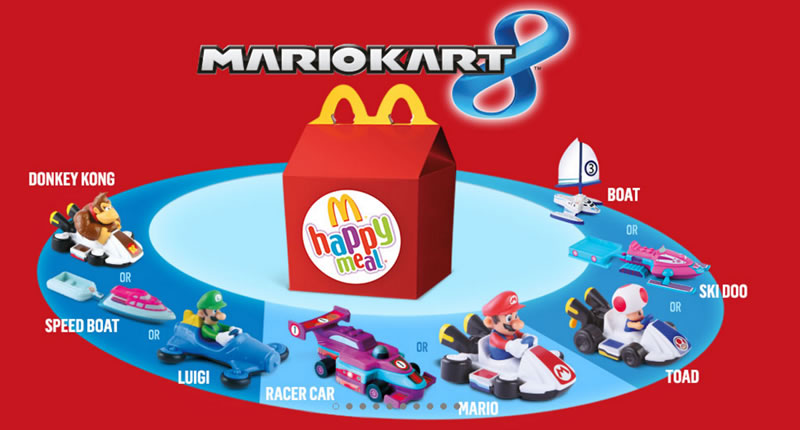 Happy Meal Mario Kart 8