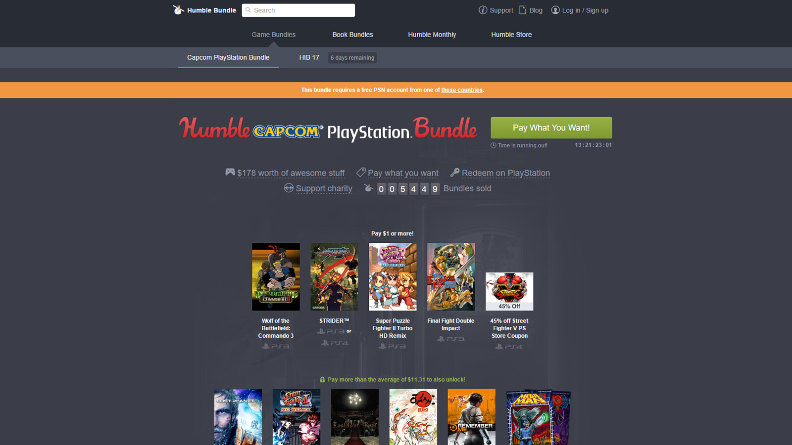 Humble ps4 sale bundle