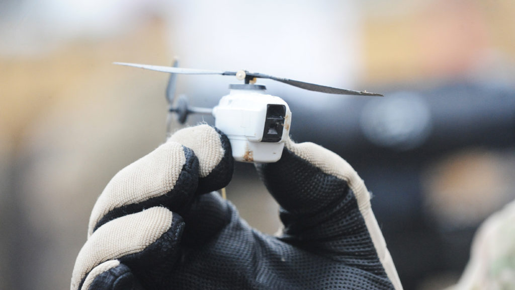 Black Hornet Nano Helicopter UAV drone