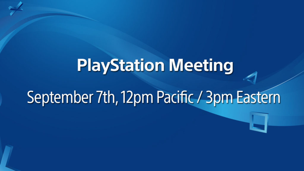 PS4 Neo playstation meeting 7 september