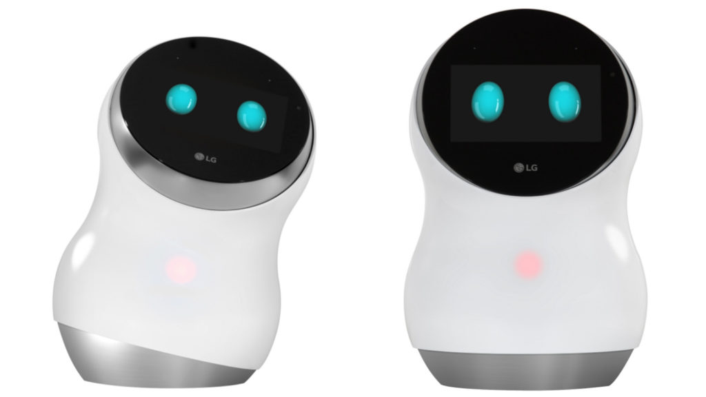 LG Hub Robot CES 2017,lg robots,lg,smart speakers