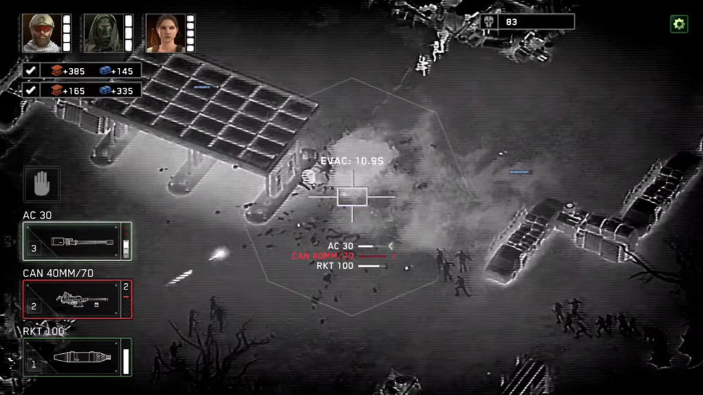 mobile games, zombie gunship survival