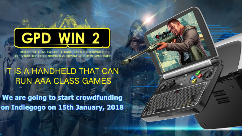 GPD Win 2 Specs Revealed What To Expect From Mini Laptop Gearburn