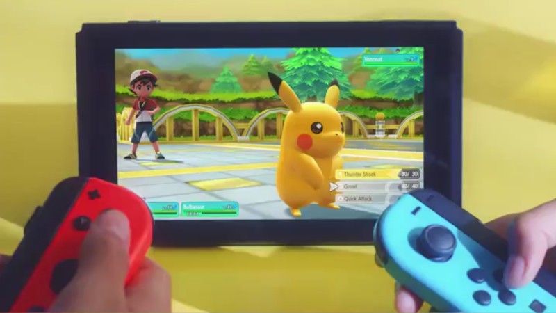 pokemon lets go pikachu eevee nintendo switch e3 2018